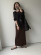 画像1:  【8/28晩夏〜秋アイテム/コーデLIVE】  NEW リブナローワンピ (1)
