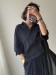 画像1:  【8/28晩夏〜秋アイテム/コーデLIVE】  高島縮スキッパーシャツ（セットアップ可能） (1)