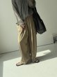 画像11:  【8/28晩夏〜秋アイテム/コーデLIVE】  Lさん〜にもオススメ◎タックギャザーワイドパンツ (11)