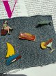 画像25:  送料無料    全て1点もの   ピンバッジSET (25)
