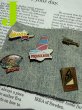 画像13:  送料無料    全て1点もの   ピンバッジSET (13)