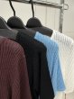 画像2:  晩夏初秋限定SALE   メーカー在庫限り   メーカー確認後確保/お取り寄せ    【9/4 LIVEアイテム】バックスリットリブニット（メーカー確認後取り寄せ/9月） (2)