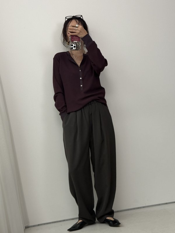 画像6:  数量限定  【9/10 LIVEアイテム】ウエスト最大110cm！タックルーズパンツ (6)