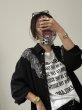 画像1:  数量限定  【9/10 LIVEアイテム】レース切替シャツ (1)