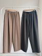 画像2:  数量限定  【9/10 LIVEアイテム】ウエスト最大110cm！タックルーズパンツ (2)