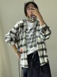 画像6:  数量限定  【9/23 LIVE】起毛チェックフーディシャツ（予約/10） (6)