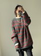 画像6:  ご予約5倍ポイント対象  【9/23 LIVE】ボーダーBIGニット（予約/10-11） (6)