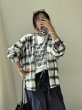 画像9:  数量限定  【9/23 LIVE】起毛チェックフーディシャツ（予約/10） (9)