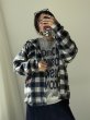 画像14:  数量限定  【9/23 LIVE】起毛チェックフーディシャツ（予約/10） (14)