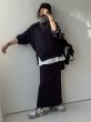 画像5:  数量限定  【10/5 LIVEアイテム】裏起毛バックジップナロースカート (5)