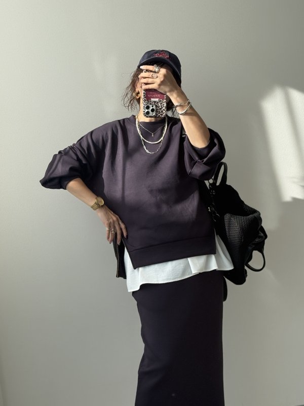 画像3:  数量限定  【10/5 LIVEアイテム】裏起毛ジップスリットプルオーバー (3)