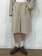 画像5:  期間限定   ご予約ポイント10倍   【10/19 LIVE / PRIORITY】リネンハーフパンツ（予約/2） (5)