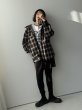 画像2:  数量限定  【10/20 LIVEアイテム】▶中綿チェックジャケット (2)