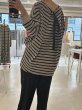 画像8:  推しアイテム   ご予約ポイント10倍   【10/21 LIVE / Margaux Viintage】バックデザインボーダープルオーバー（予約/2） (8)