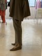 画像3:  ロゴウエストパンツと同生地シリーズ   ご予約ポイント5倍   【10/21 LIVE / Margaux Viintage】ウエストロゴストレートパンツ（予約/1-2） (3)