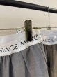 画像4:  ロゴウエストパンツと同生地シリーズ   ご予約ポイント5 倍   【10/21 LIVE / Margaux Viintage】ウエストロゴタックパンツ（予約/1-2） (4)