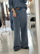 画像1:  推しアイテム   ご予約ポイント5倍   【10/21 LIVE / Margaux Viintage】バックルデニムパンツ（予約/1-2） (1)