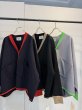 画像14:  これ素敵でした   ご予約ポイント5倍   【10/21 LIVE / Margaux Viintage】バイカラーVネックカーディガン（予約/1-2） (14)