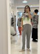 画像6:  ロゴウエストパンツと同生地シリーズ   ご予約ポイント10倍   【10/21 LIVE / Margaux Viintage】テーパードスリットパンツ（予約/2-3） (6)