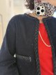 画像7:  おすすめデニムとセットアップ風に着てもOKI   ご予約ポイント5倍   【10/21 LIVE / Margaux Viintage】編みこみデニムジャケット（予約/1-2） (7)