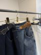 画像3:  推しアイテム   ご予約ポイント5倍   【10/21 LIVE / Margaux Viintage】バックルデニムパンツ（予約/1-2） (3)