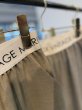画像6:  ロゴウエストパンツと同生地シリーズ   ご予約ポイント5倍   【10/21 LIVE / Margaux Viintage】ウエストロゴストレートパンツ（予約/1-2） (6)