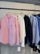 画像4:  おすすめデニムとあわせても可愛い   ご予約ポイント5倍   【10/21 LIVE / Margaux Viintage】オックスフォードフリルシャツ（予約/1-2） (4)