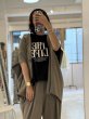 画像7:  ロゴウエストパンツと同生地シリーズ   ご予約ポイント5倍   【10/21 LIVE / Margaux Viintage】ビッグシルエットジレ（予約/1-2） (7)
