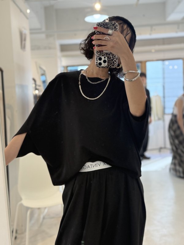 画像1:  おすすめ万能トップス   ご予約ポイント10倍   【10/21 LIVE / Margaux Viintage】コクーンシルエットCT（予約/2-3） (1)