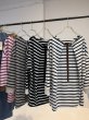 画像2:  推しアイテム   ご予約ポイント10倍   【10/21 LIVE / Margaux Viintage】バックデザインボーダープルオーバー（予約/2） (2)