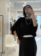 画像4:  おすすめ万能トップス   ご予約ポイント10倍   【10/21 LIVE / Margaux Viintage】コクーンシルエットCT（予約/2-3） (4)