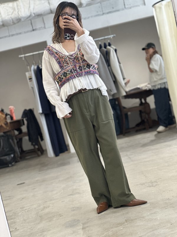 画像5:  ルメ女推し   ご予約ポイント10倍   【10/23 LIVE / LE MELANGE】ミラー刺繍ビスチェ（予約/3-4） (5)