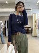 画像5:  真鍮バックルが素敵 限定   ご予約ポイント10倍   【10/23 LIVE / LE MELANGE】真鍮×本革ロングベルト（予約/4-5） (5)