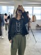 画像6:  超ー伸びます！ 前回展のスカート、ビスチェともセットアップ可能   ご予約ポイント10倍   【10/23 LIVE / LE MELANGE】レザーライクカーデブルゾン（予約/2-3） (6)