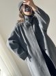 画像7:  上質国産ぺコラムウール  【10/29 LIVEアイテム】▶ERIKA愛用●ぺコラムウールロングコート (7)