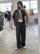 画像5:  超ー伸びます！ 前回展のスカート、ビスチェともセットアップ可能   ご予約ポイント10倍   【10/23 LIVE / LE MELANGE】レザーライクストレッチパンツ（予約/2-3） (5)