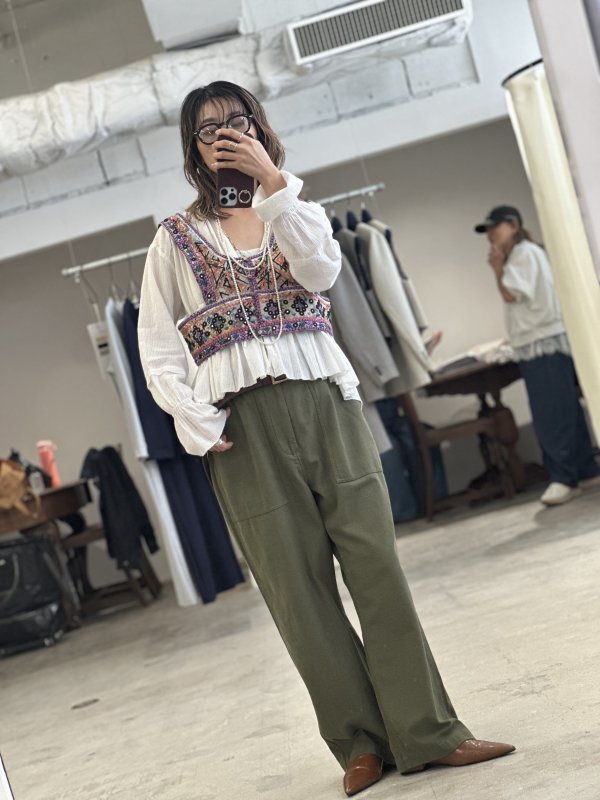 画像3:  推しボトム！   ご予約ポイント10倍   【10/23 LIVE / LE MELANGE】くたっと雰囲気◎カーゴパンツ（予約/2-3） (3)