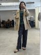 画像2:  低身長さんにもおすすめ   ご予約ポイント10倍   【10/23 LIVE / LE MELANGE】ミドル丈トレンチ（予約/2） (2)