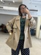 画像3:  低身長さんにもおすすめ   ご予約ポイント10倍   【10/23 LIVE / LE MELANGE】ミドル丈トレンチ（予約/2） (3)