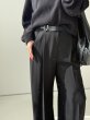 画像4:  数量限定  【10/29 LIVEアイテム】ベルト付ワイドパンツ (4)