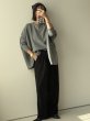 画像9:  数量限定  【10/29 LIVEアイテム】ベルト付ワイドパンツ (9)