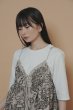 画像1:  コーデのポイントに   ご予約ポイント10倍   【10/27 LIVE / CYAN TOKYO】フロッキーペイズリーキャミ（予約/3-4） (1)