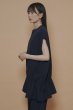 画像2:  おすすめセットアップ   ご予約ポイント10倍   【10/27 LIVE / CYAN TOKYO】ジップフロントフレンチチュニック（予約/2-3） (2)