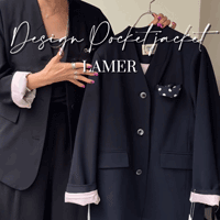 ポケットデザインジャケット