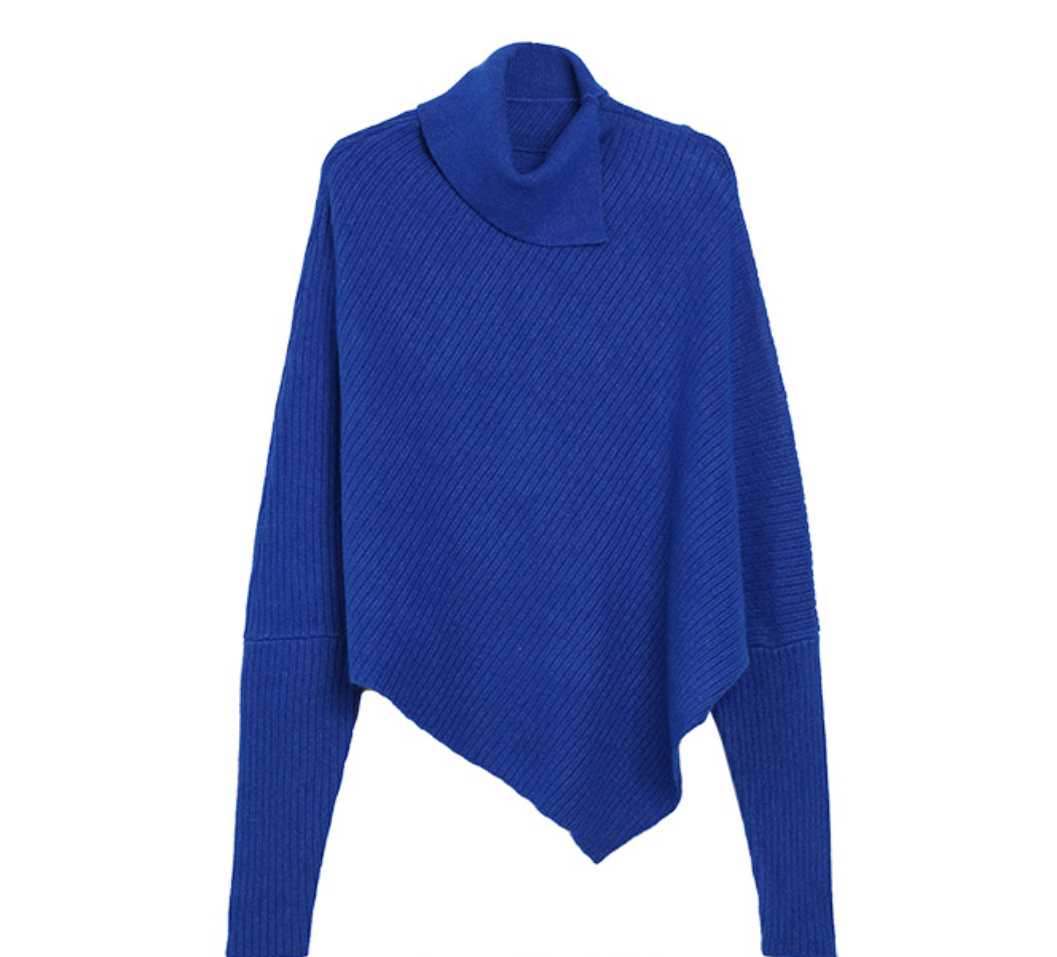 ●メーカー在庫限り●【10/30 LIVEアイテム】アシメデザイン変形ニット（メーカー確認後お取り寄せ）