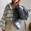 画像1: 【再入荷】over w check shirts jk (1)