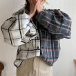 画像4: 【再入荷】over w check shirts jk (4)