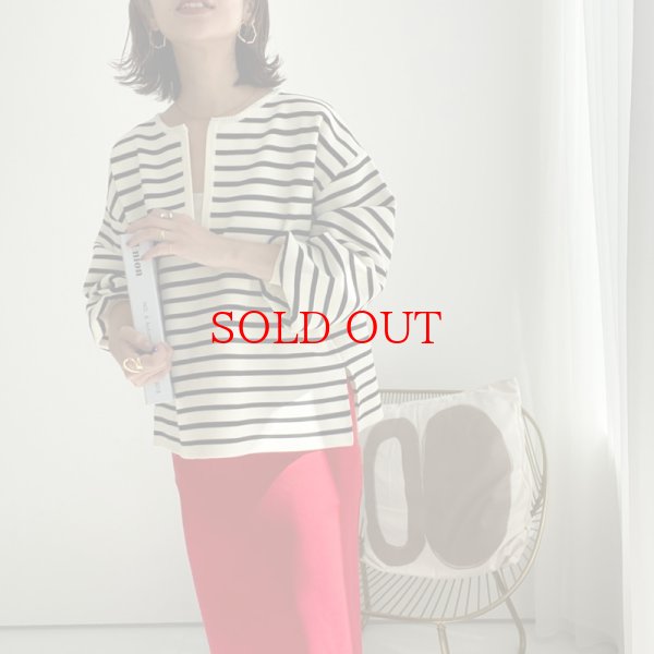 画像13: border keyneck pullover (13)