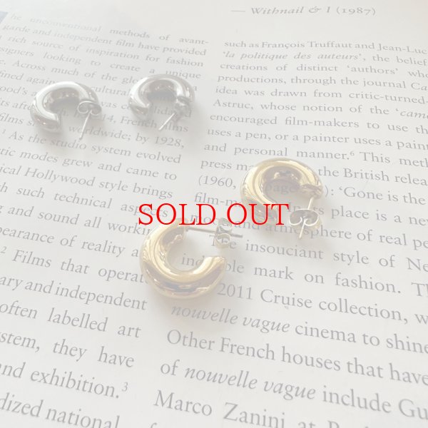 画像1: ◆wide hoop pierce S (1)