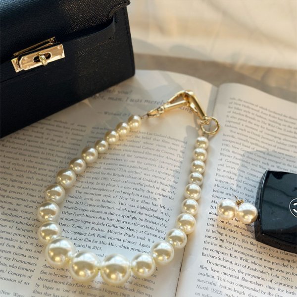 画像1: Big Pearl multi way necklace (1)